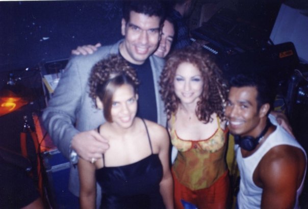 Tony with Gloria Estefan